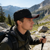 Classic Structured Flat-Top Military Cap